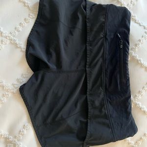 Size 2 black Lululemon shorts